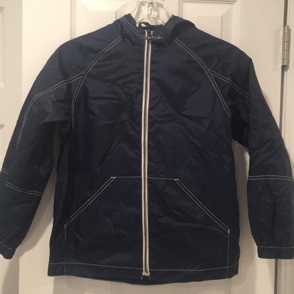 Talbots kids blue rain jacket - Picture 1 of 4